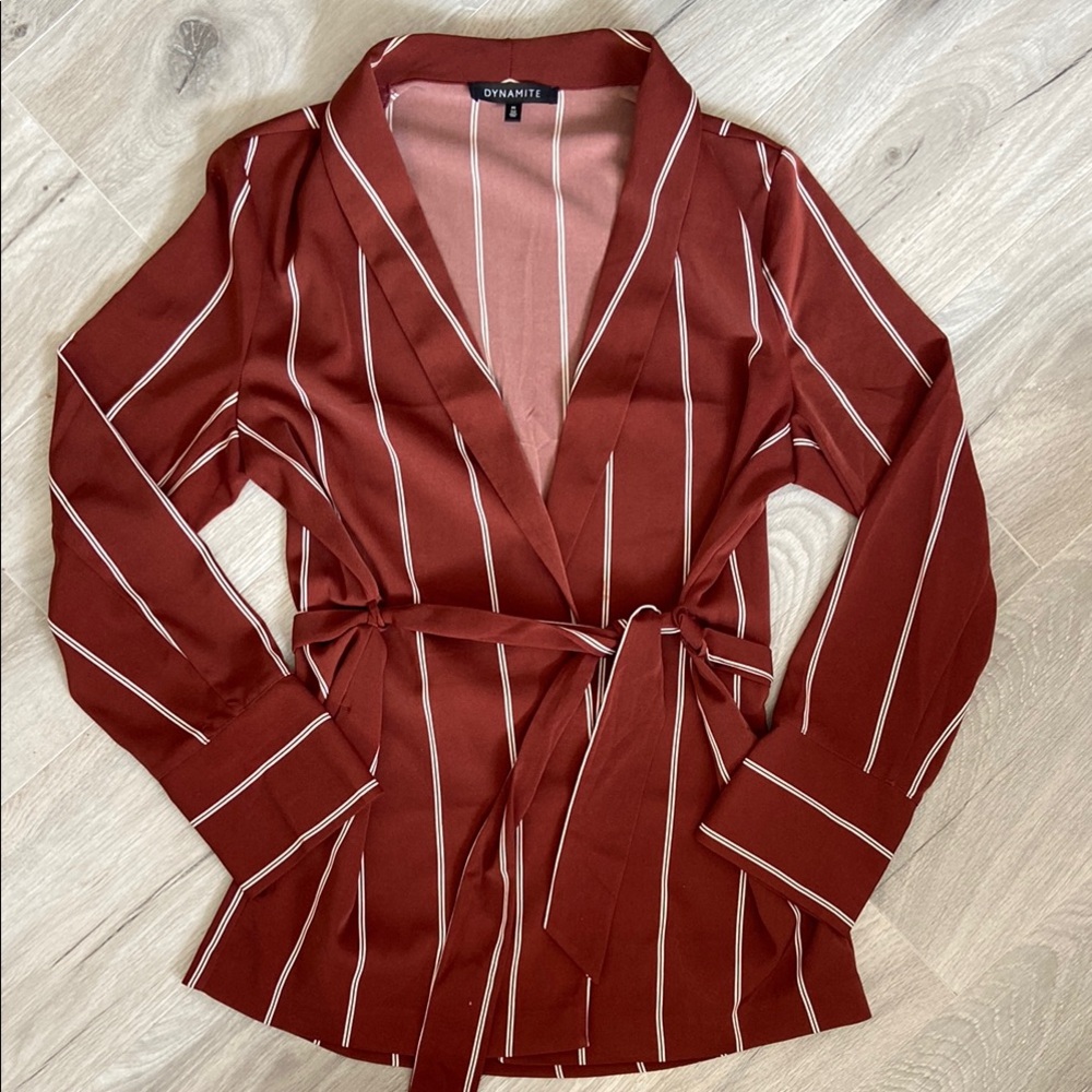Dynamite Stripe Blazer